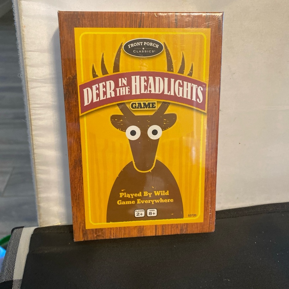 Deer in the Headlights Game - Brown and Yellow